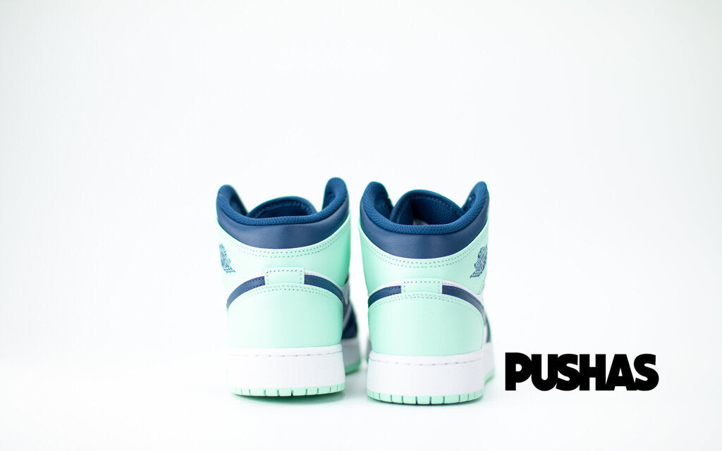 Air Jordan 1 Mid 'Blue Mint' GS (2022)