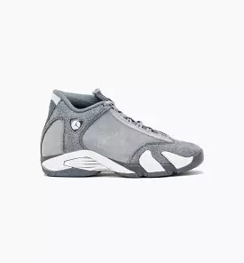 Air Jordan 14 Retro Flint Grey Mens Lifestyle Shoe - Flint Grey/White