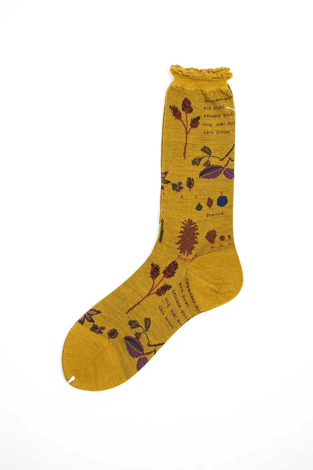 AM-773 Botanical XV Socks Mustard