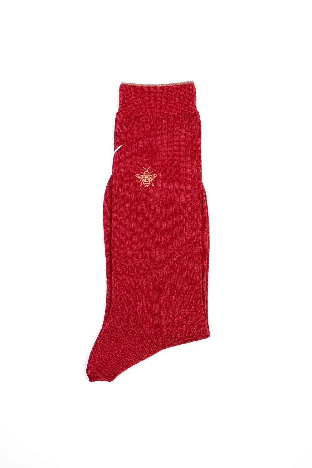 ANP-112 Super Merino Bee Socks Red