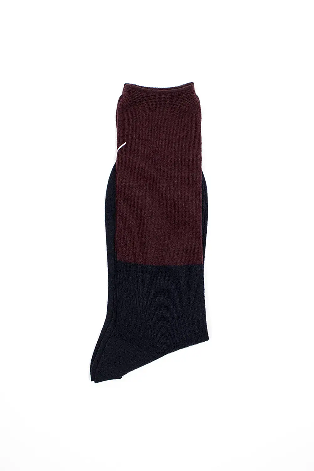 ANP-92K Two Tone Rib Socks Navy