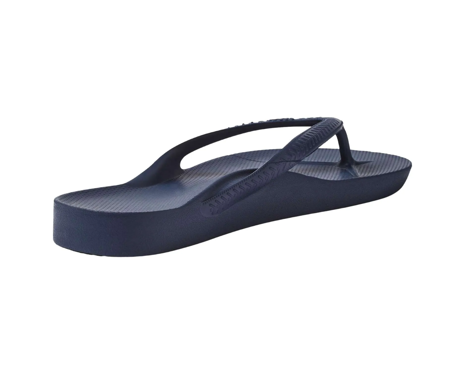 Archies Arch Support Thongs Navy