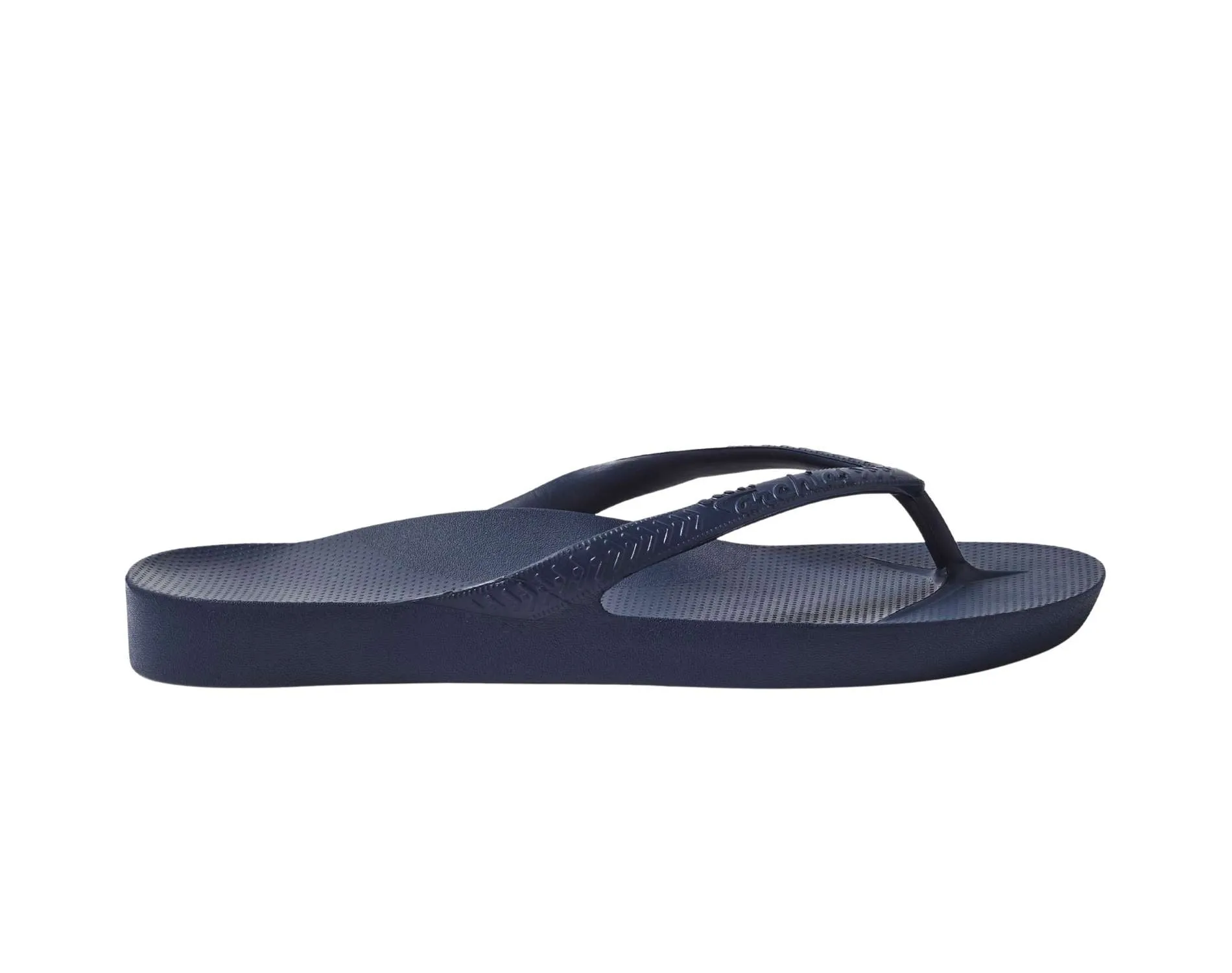 Archies Arch Support Thongs Navy