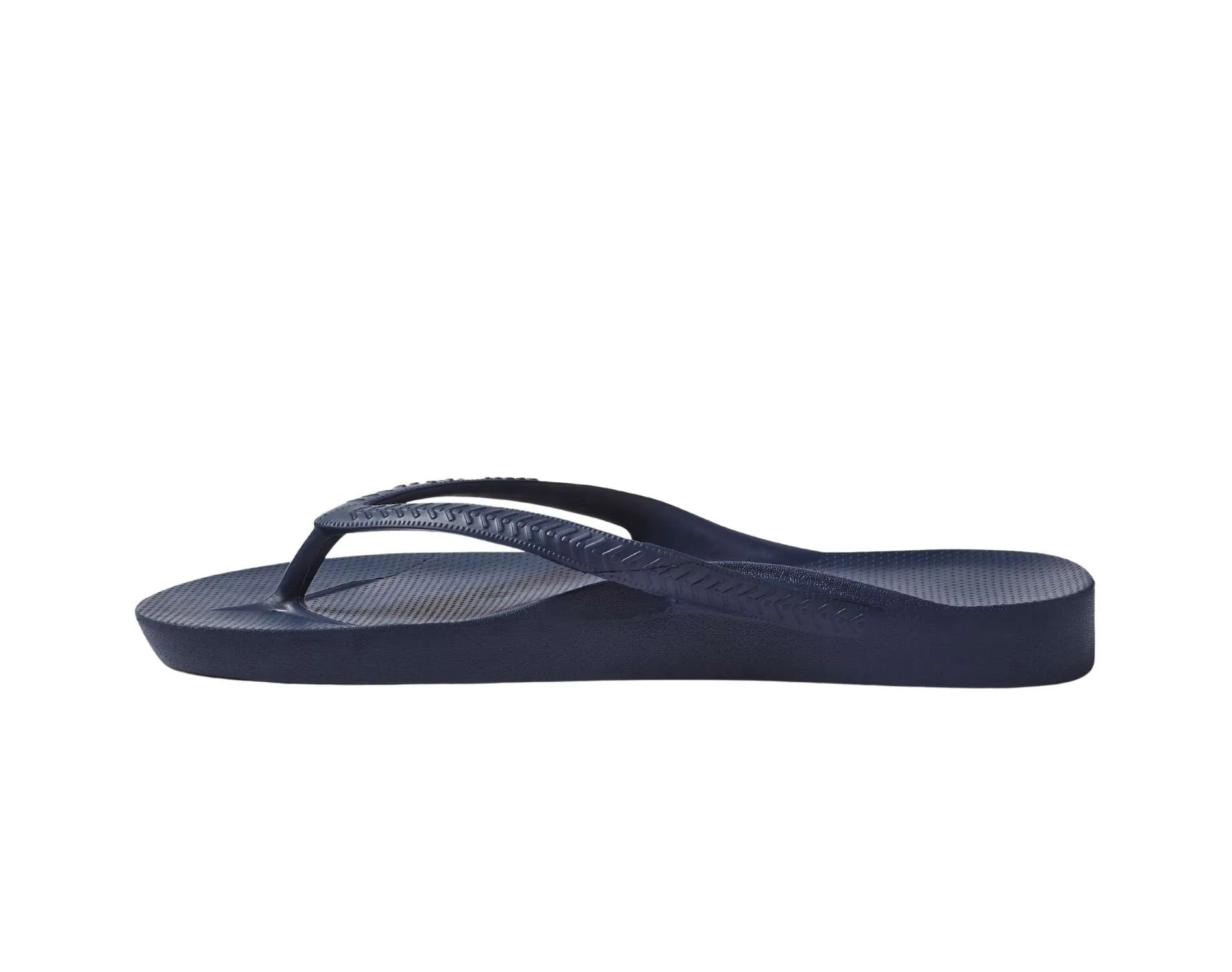 Archies Arch Support Thongs Navy