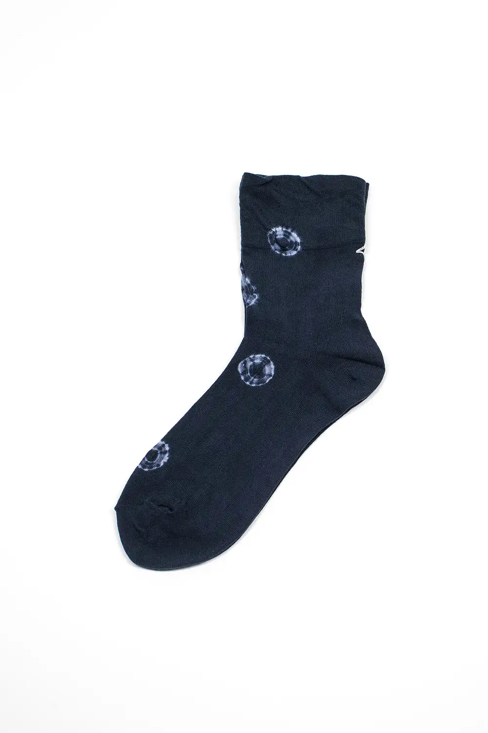 AS-215A Shibori Socks Navy