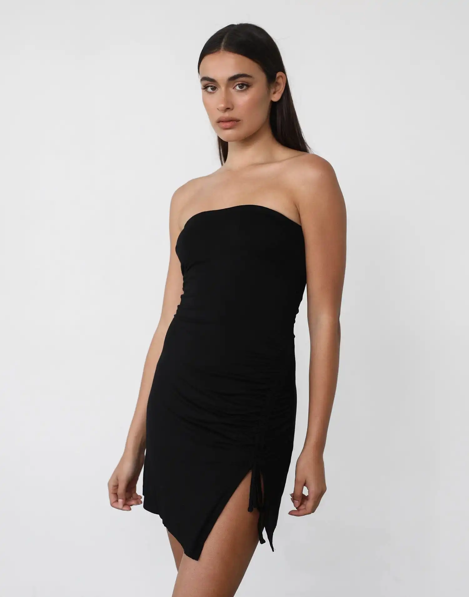 Astra Mini Dress (Black)