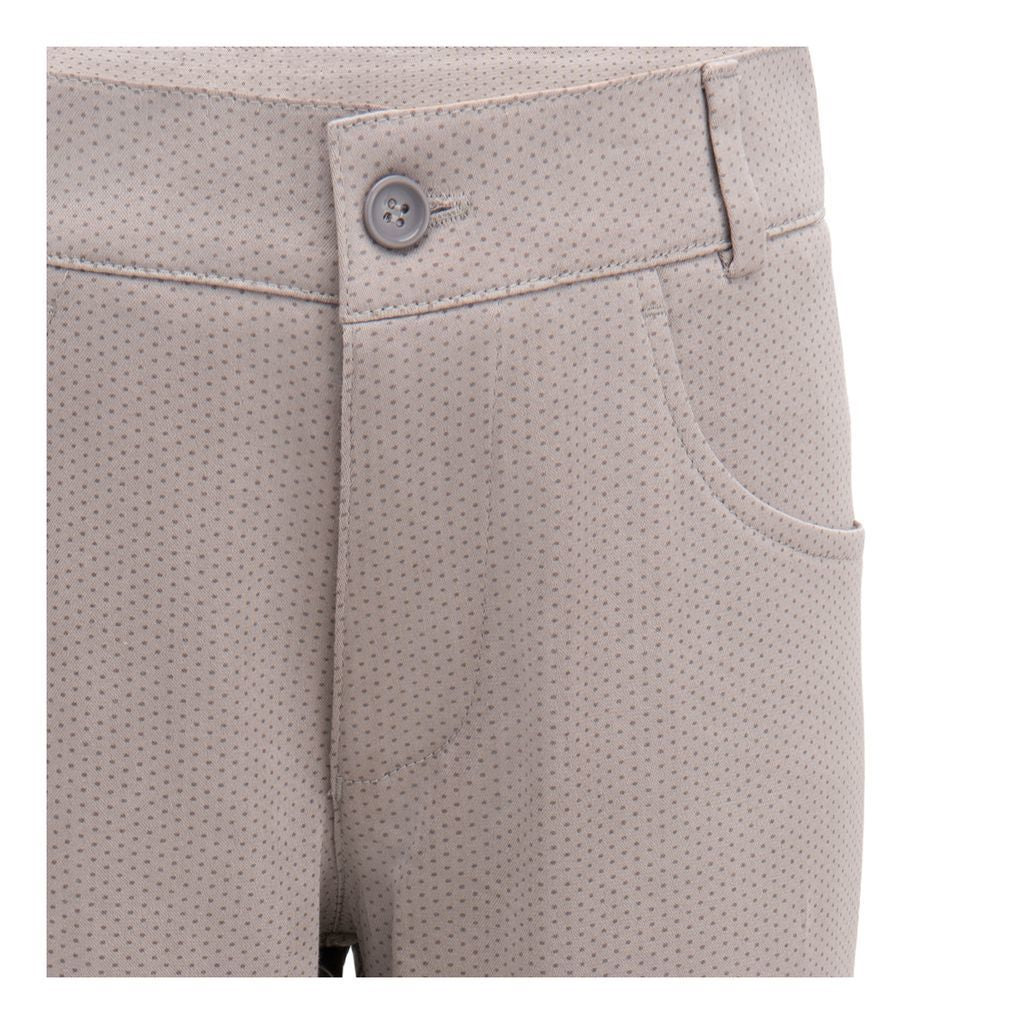 Beige Casual Trousers