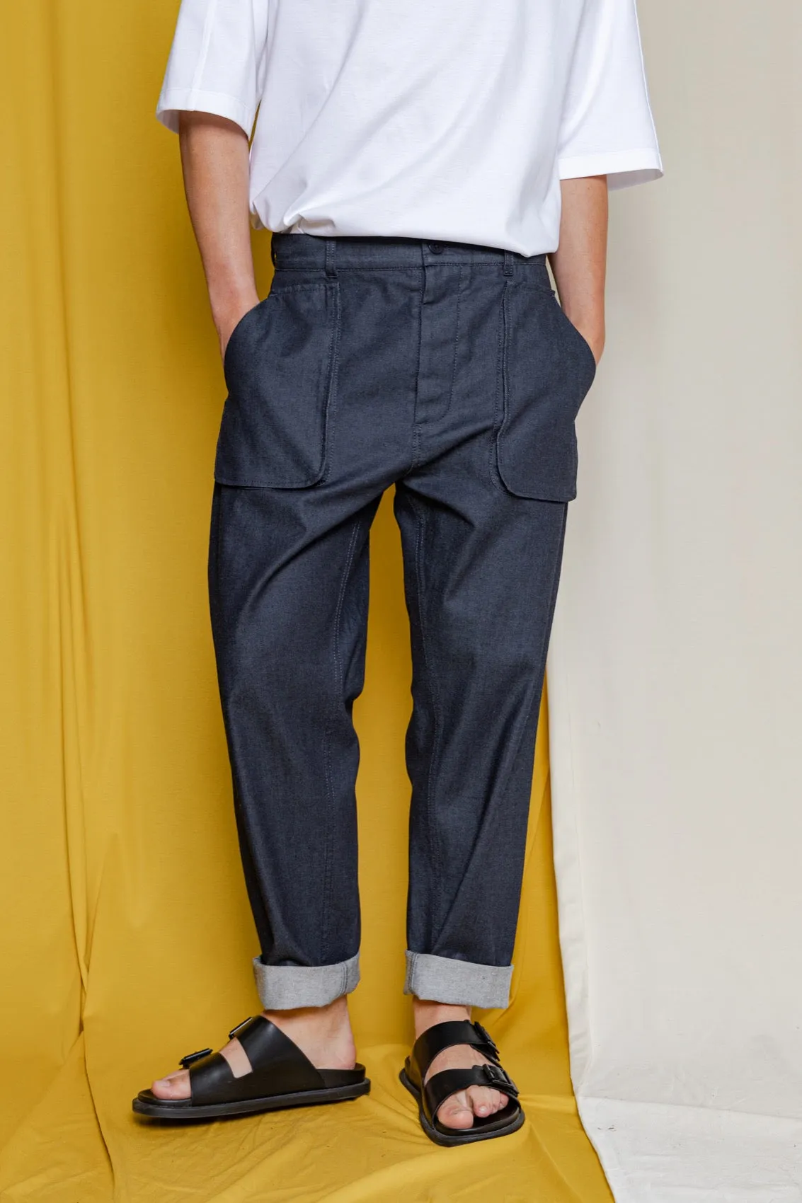 Bessa Trousers | Denim