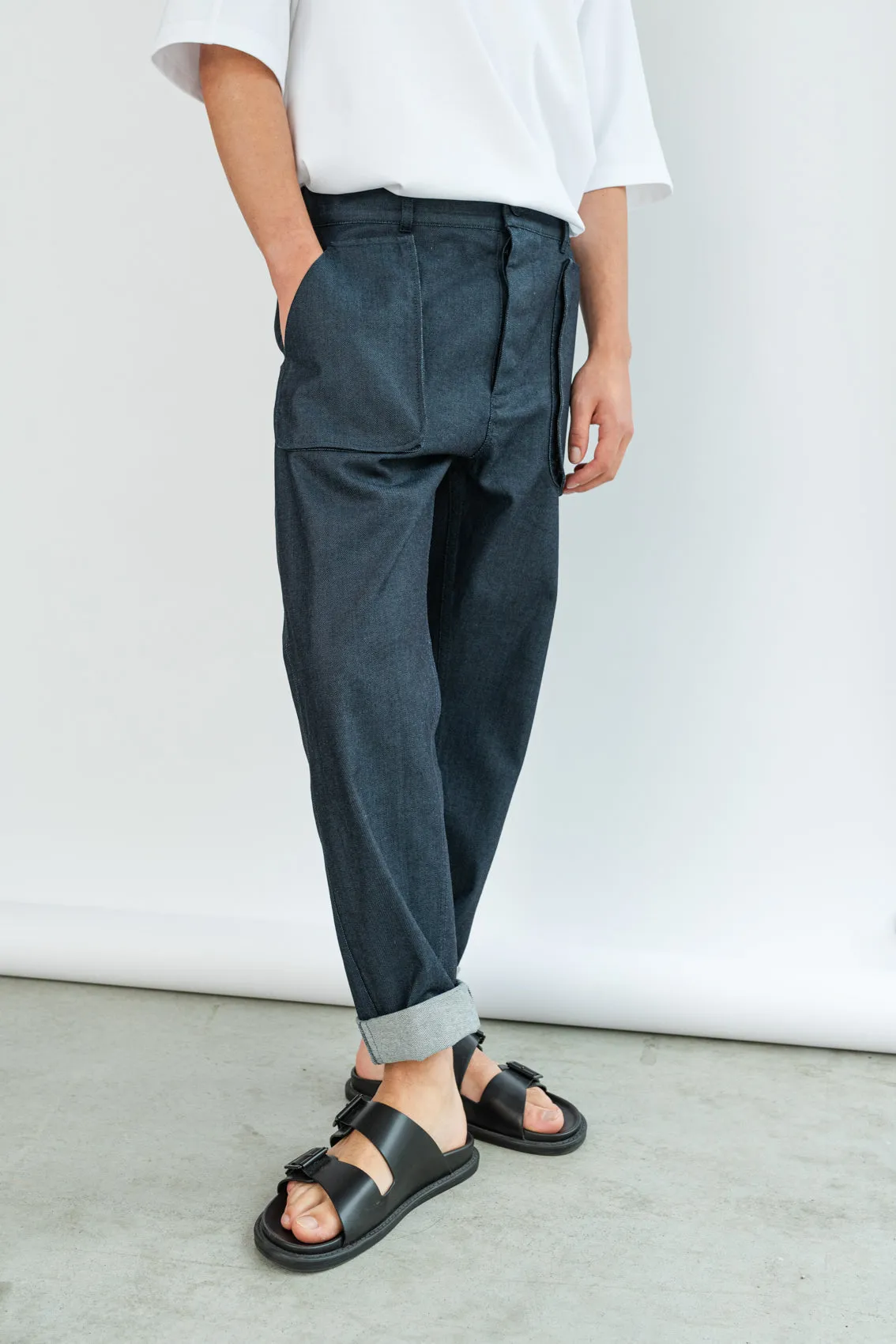 Bessa Trousers | Denim