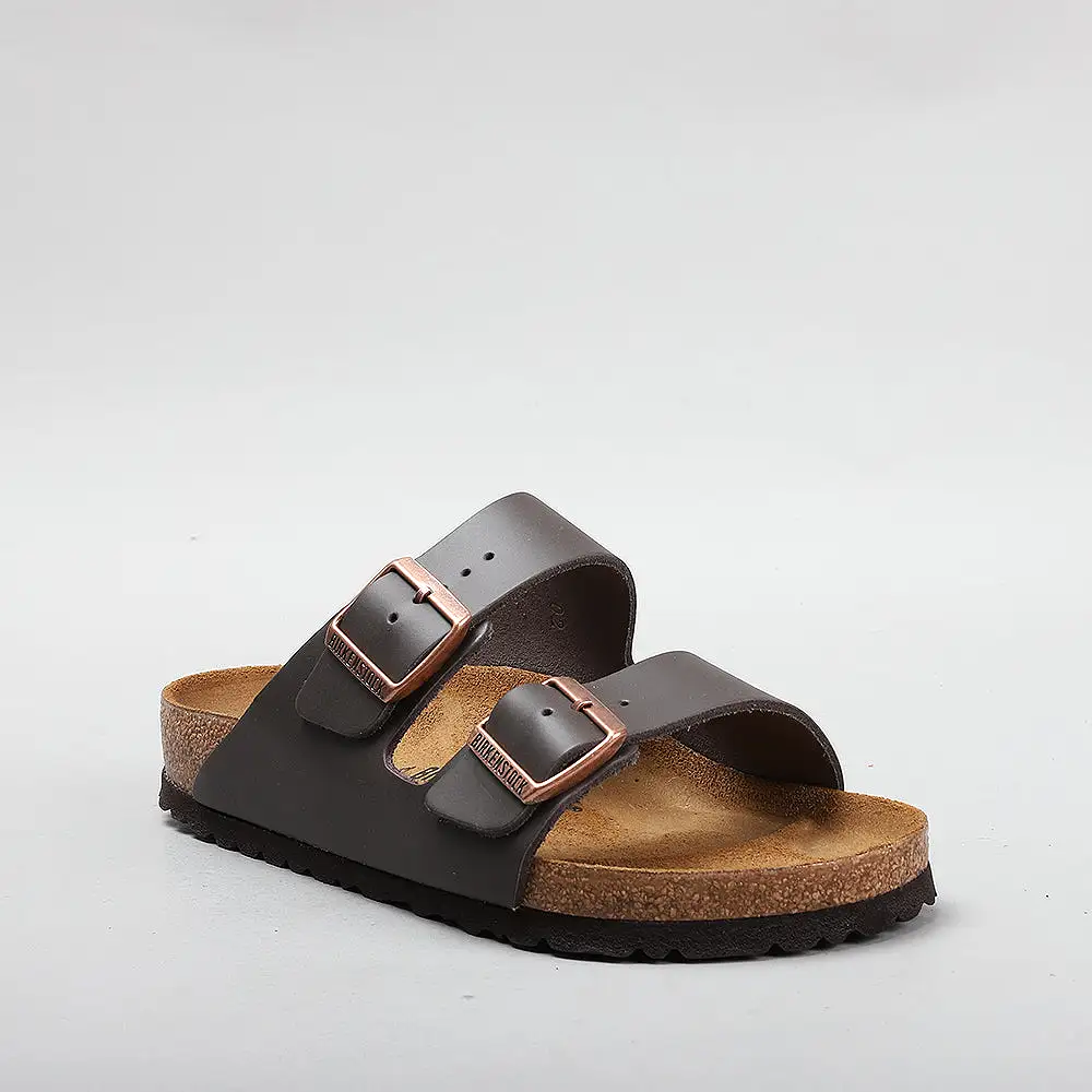 BIRKENSTOCK ARIZONA 51101 BROWN SMOOTH LEATHER