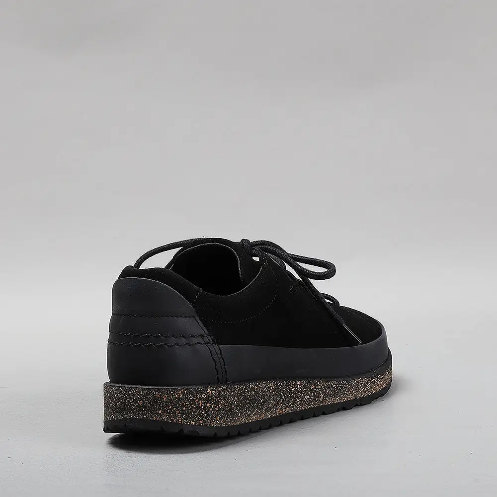 BIRKENSTOCK - HONNEF 1019328 - BLACKSUEDE