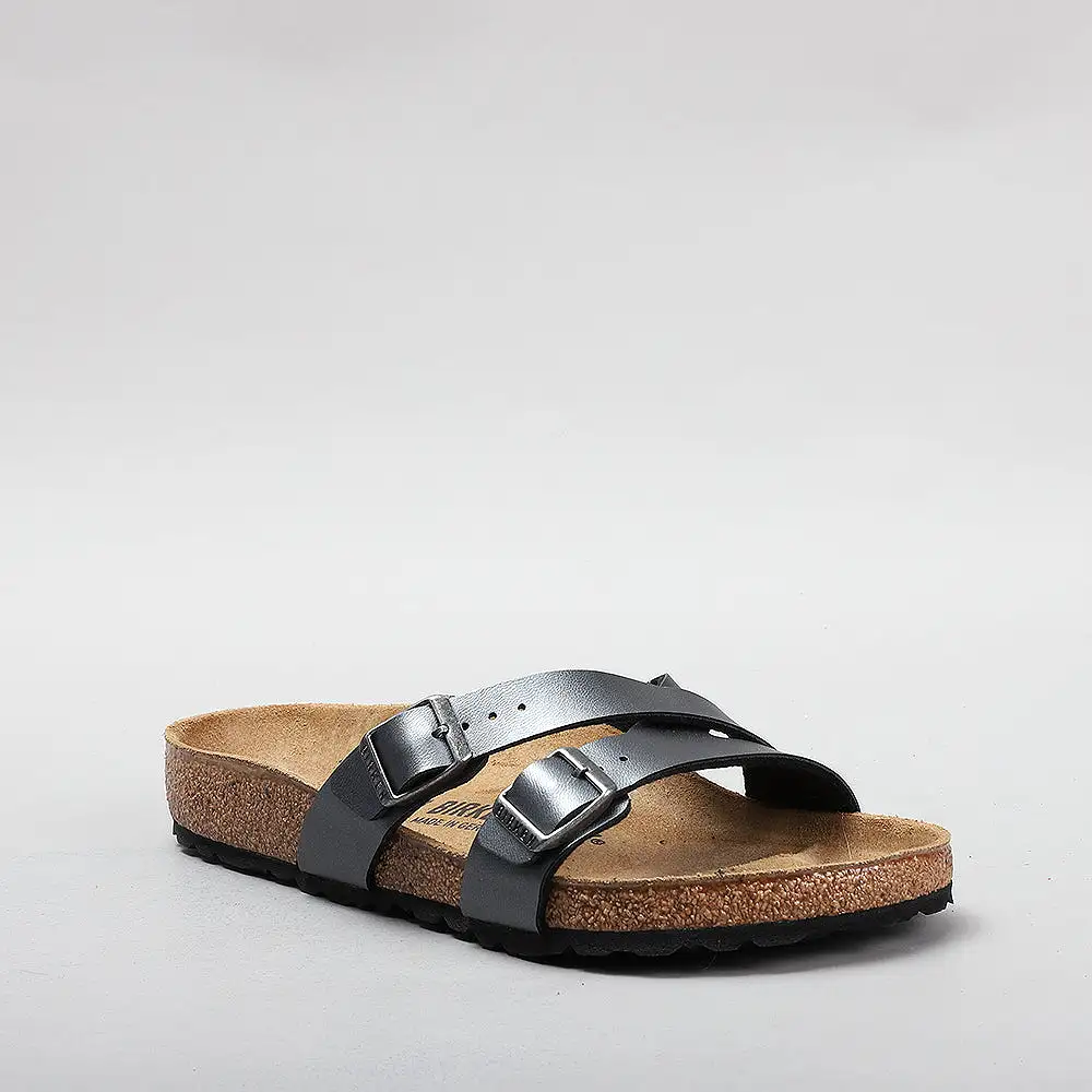 BIRKENSTOCK YAO 1023411 BF METALLIC BLACK