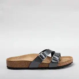 BIRKENSTOCK YAO 1023411 BF METALLIC BLACK