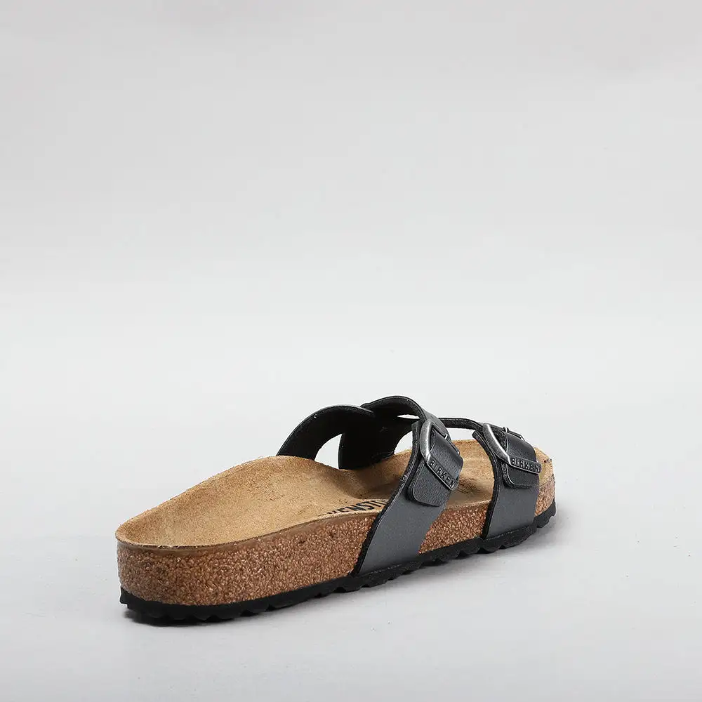 BIRKENSTOCK YAO 1023411 BF METALLIC BLACK