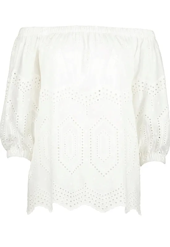 Bishop & Young - Summer Fling Top Blanc