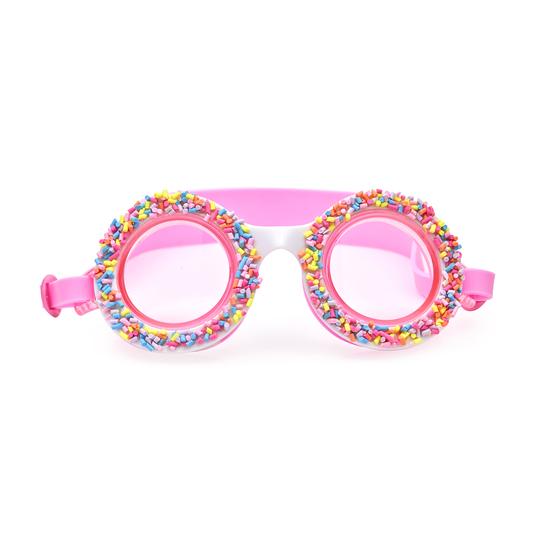 Bling20 Do Nuts 4 U Swim Goggles - Creme Pink