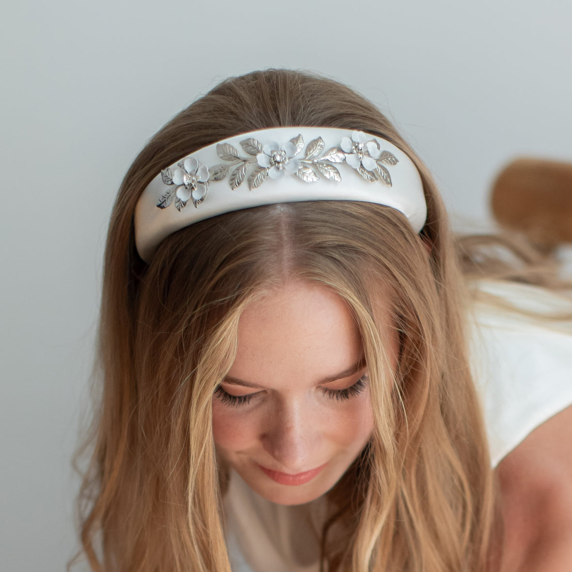 Blossom Wedding Satin Headband