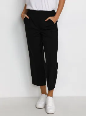 Buy KAFFE Sakura Cropped Trousers 12 | Trousers | Tu