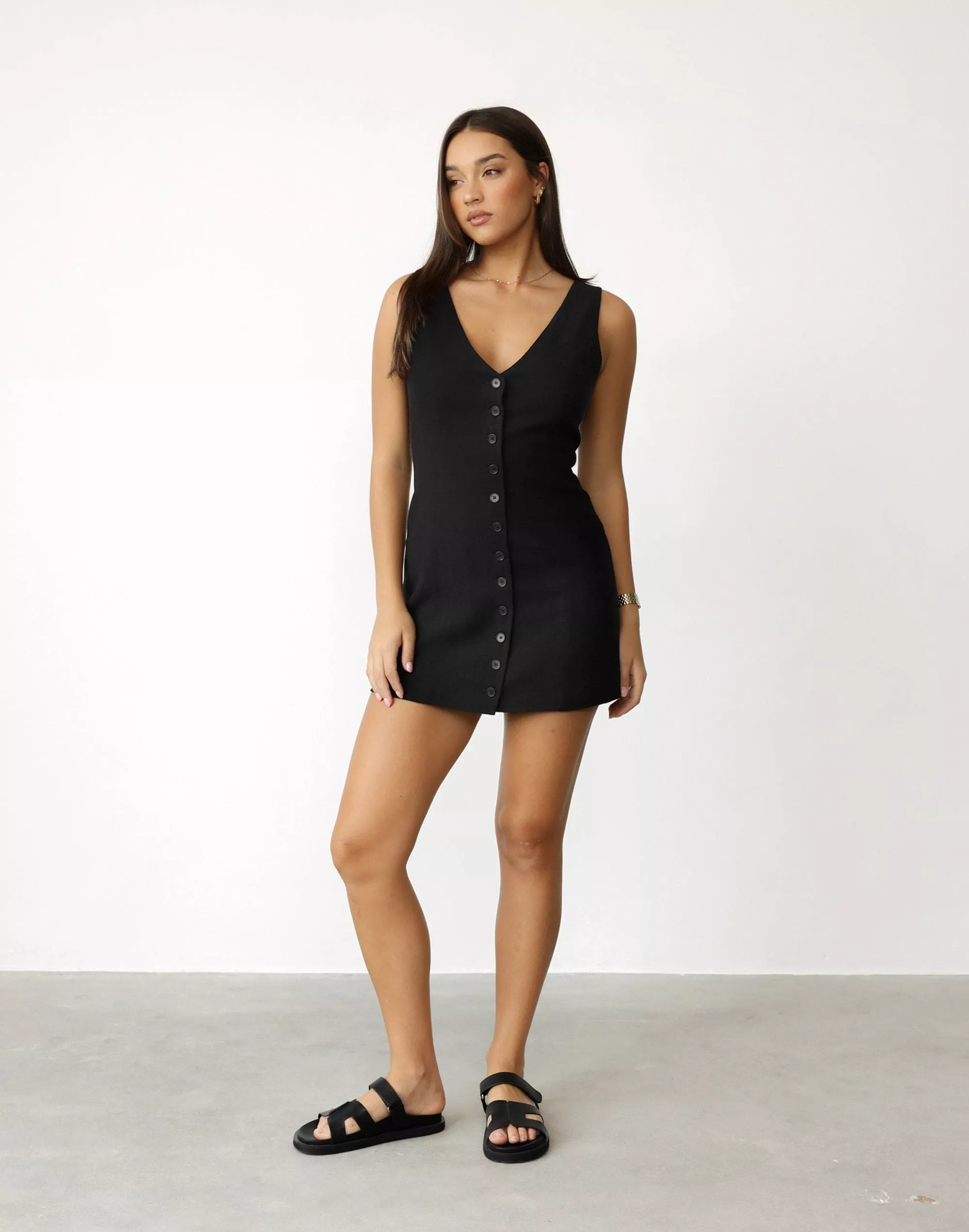 Cailey Mini Dress (Black)