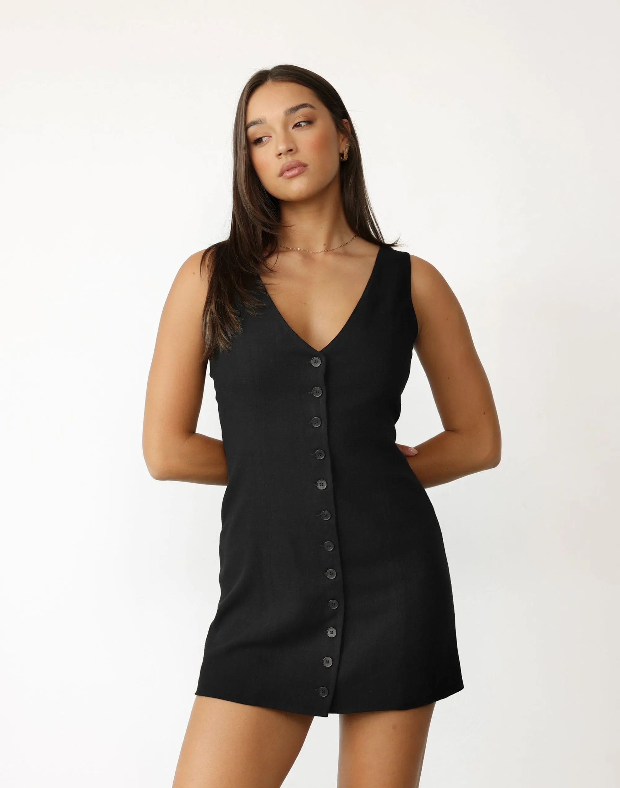 Cailey Mini Dress (Black)