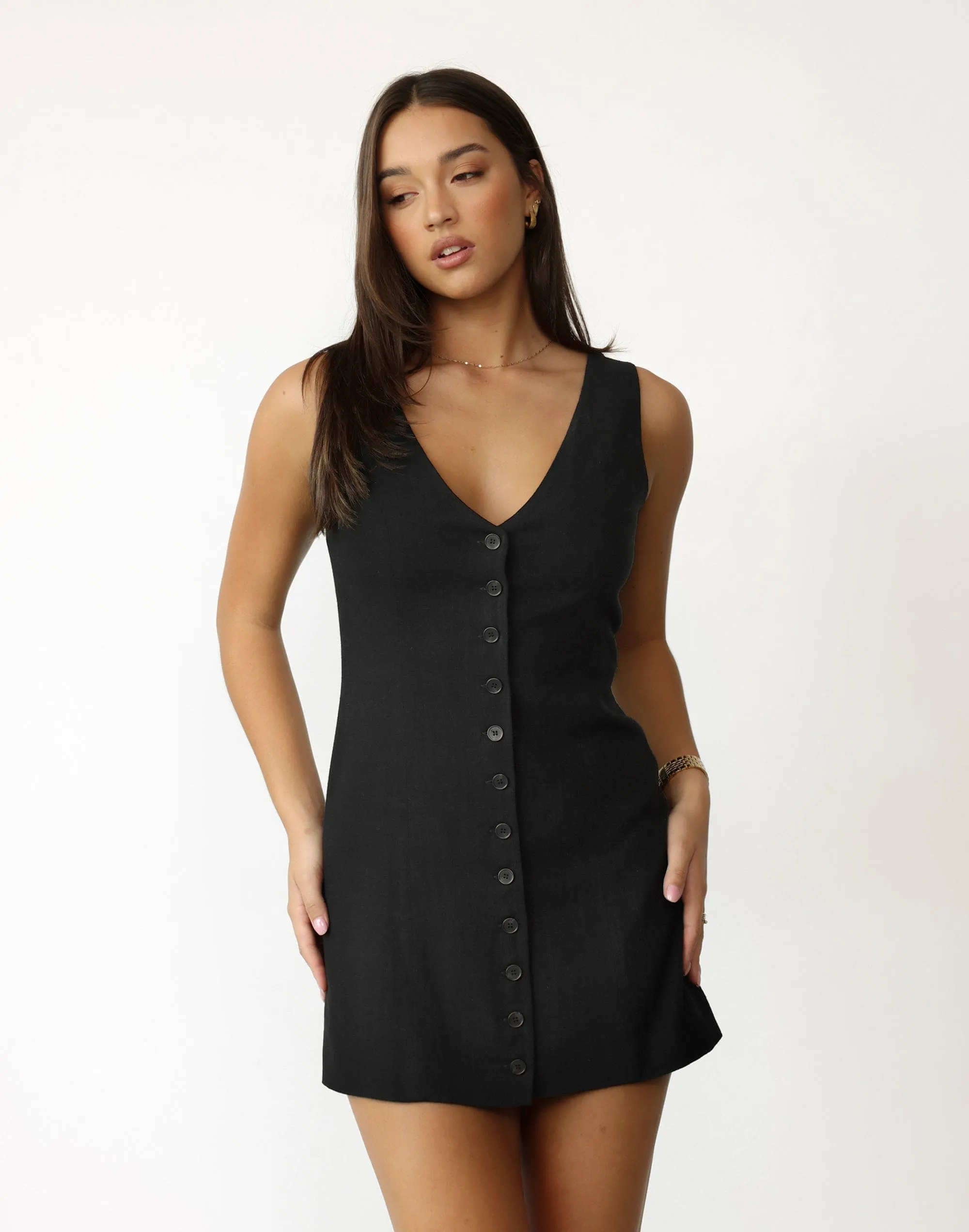 Cailey Mini Dress (Black)