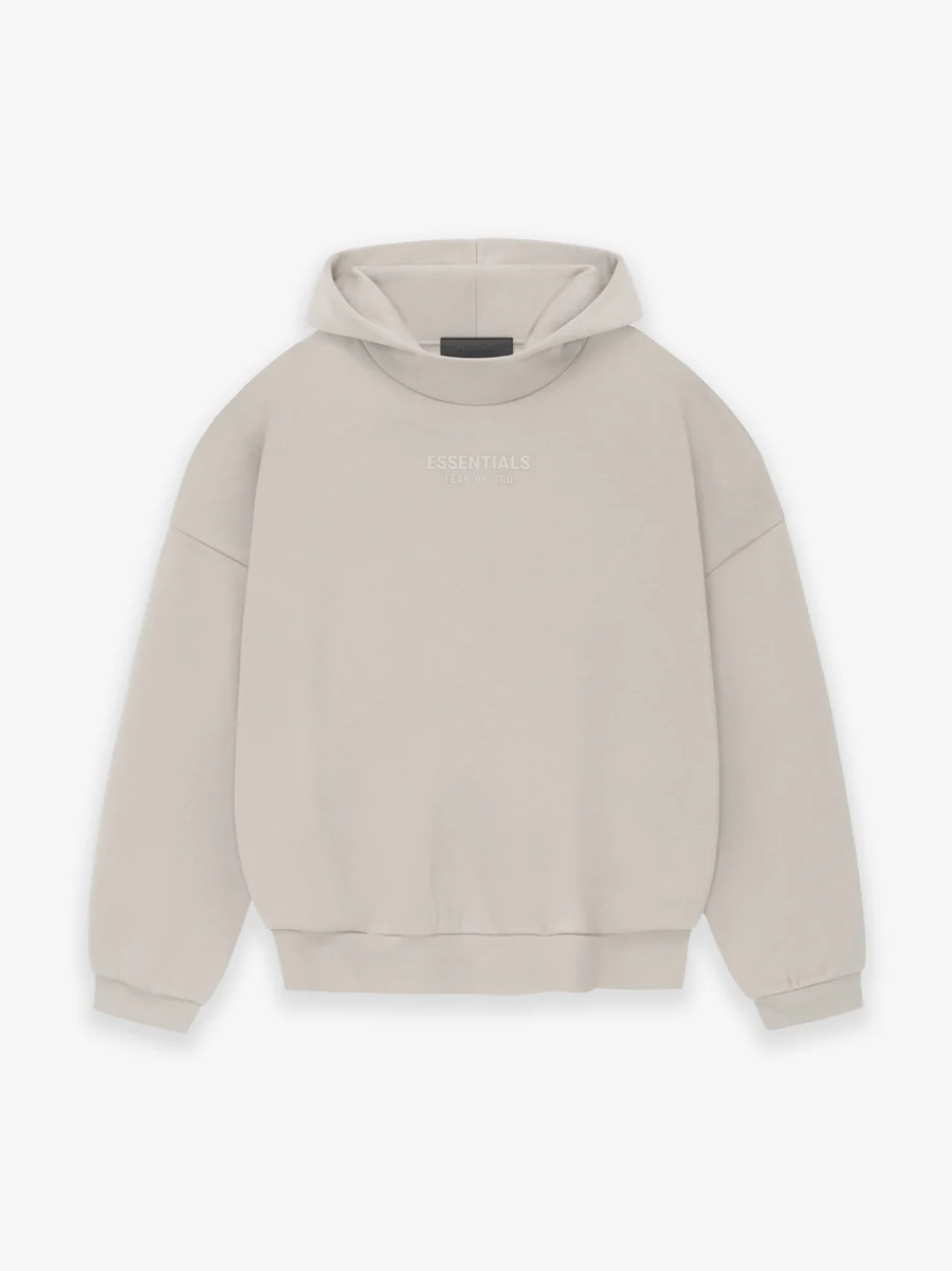 Fear of God ESSENTIALS Hoodie 'Silver Cloud'