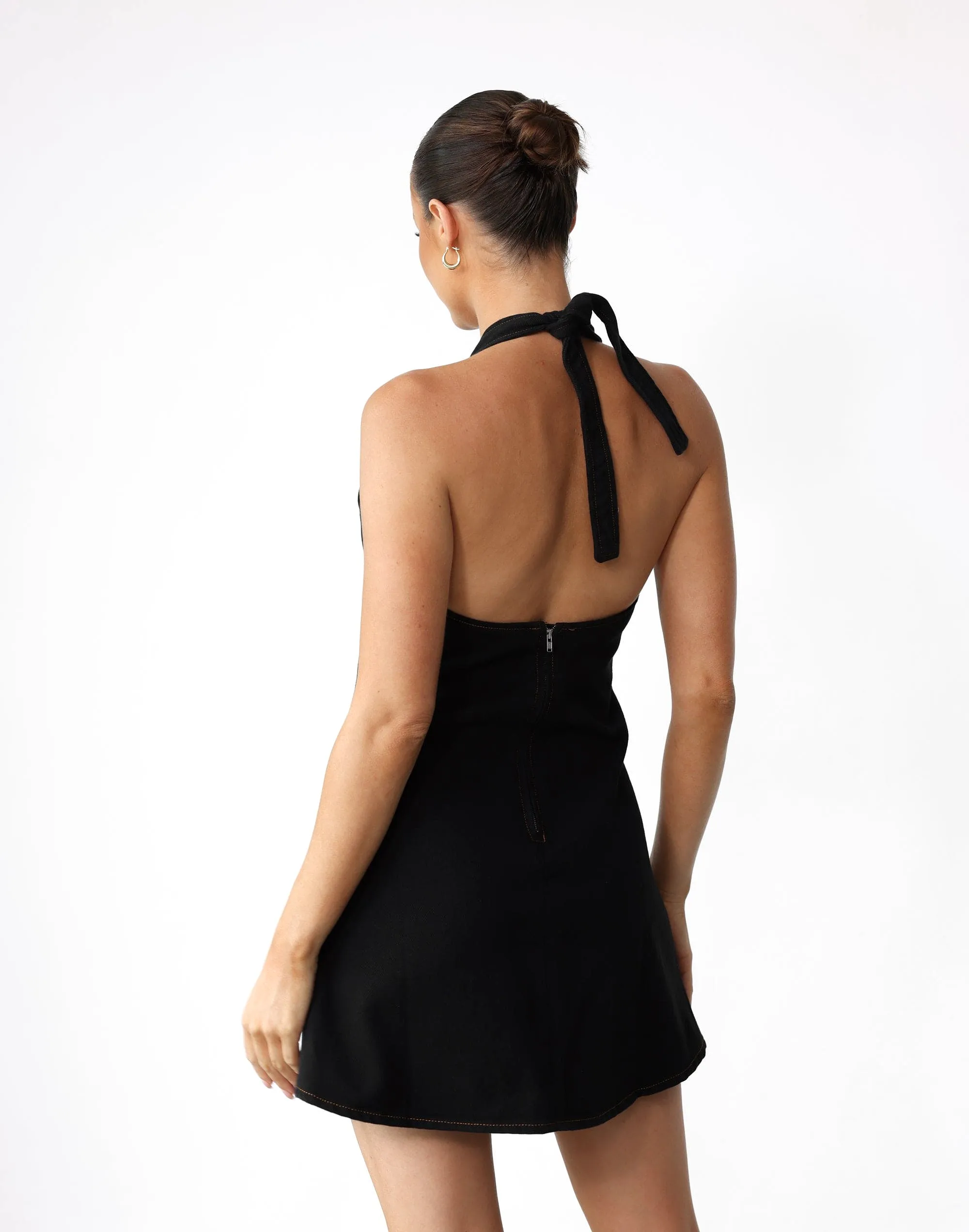 Graciemae Mini Dress (Black)