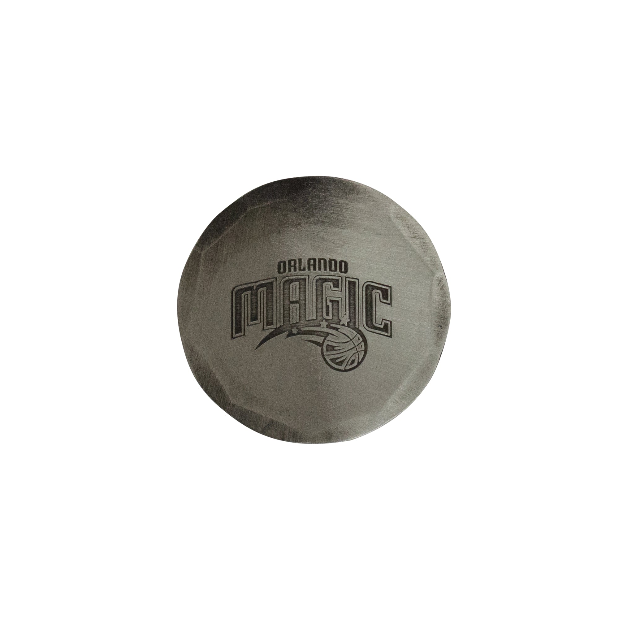 Hand Forged Orlando Magic Ball Mark - Nickel