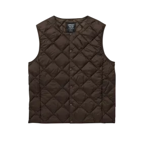 Inner Down Vest - Dark Brown