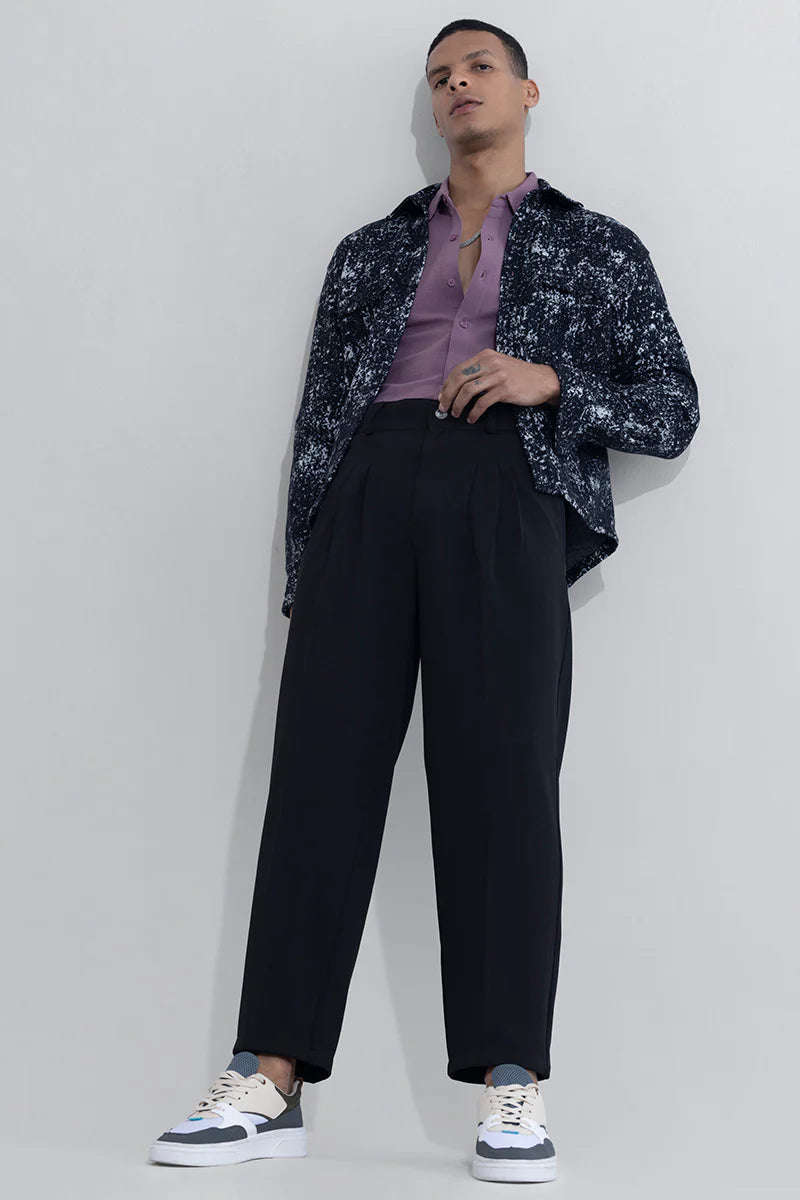 k-styled navy pant