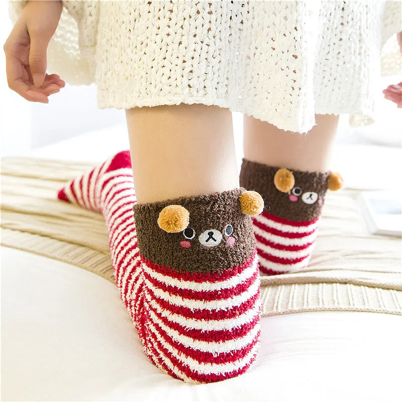 Kawaii Soft Plush Stockings AD11807