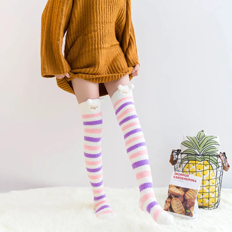 Kawaii Soft Plush Stockings AD11807