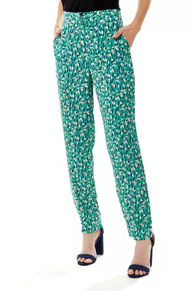 Liquorish Stroke Print Trousers