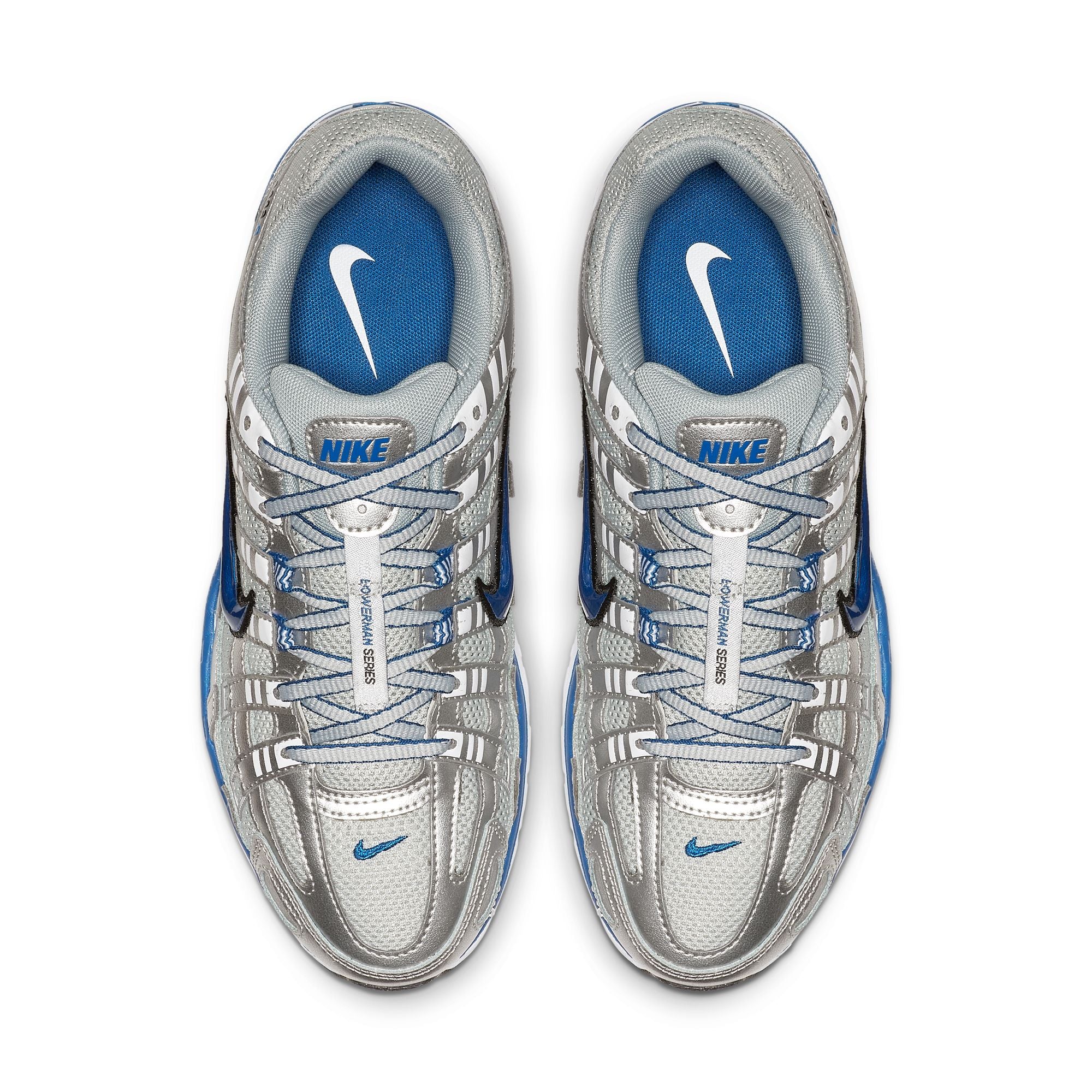 Nike P-6000 Metallic Silver/Team Royal-White-Black BV1021-001