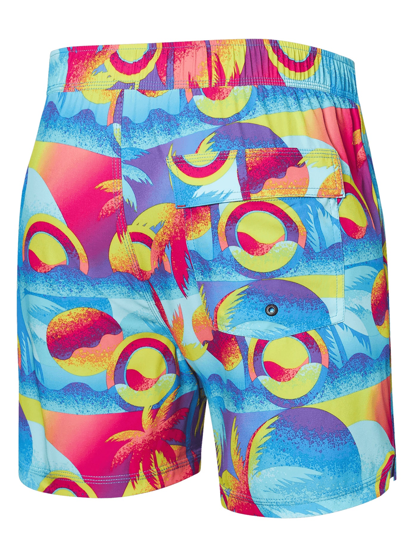 Oh Buoy 2n1 Volley 5’’ Coast 2 Coast Blue Multi Boardshorts