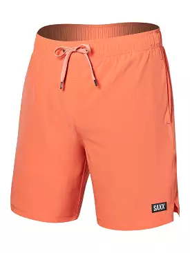 Oh Buoy 2n1 Volley 7 Cantelope Boardshorts