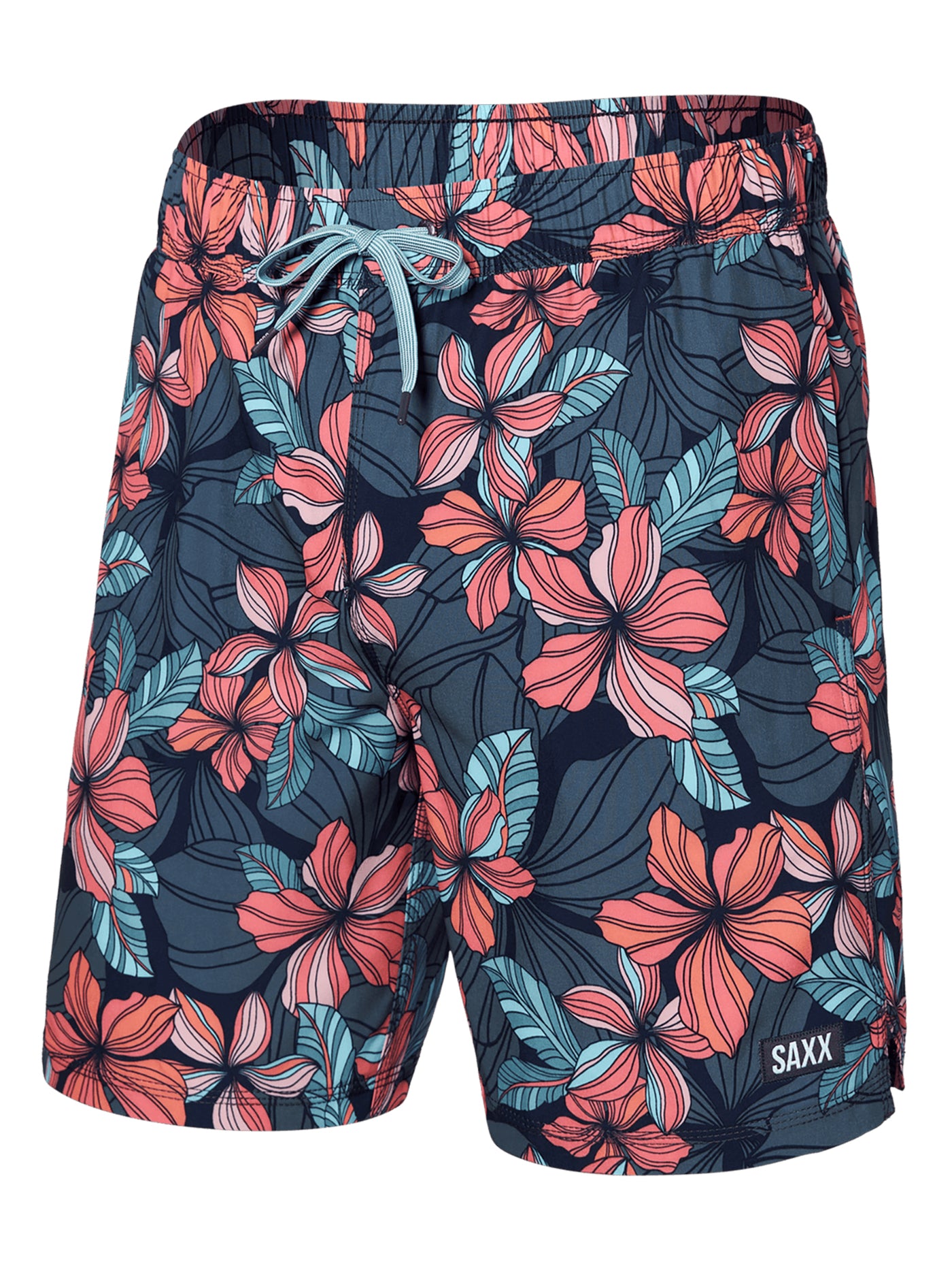 Oh Buoy 2n1 Volley 7 Deep Jungle Boardshorts