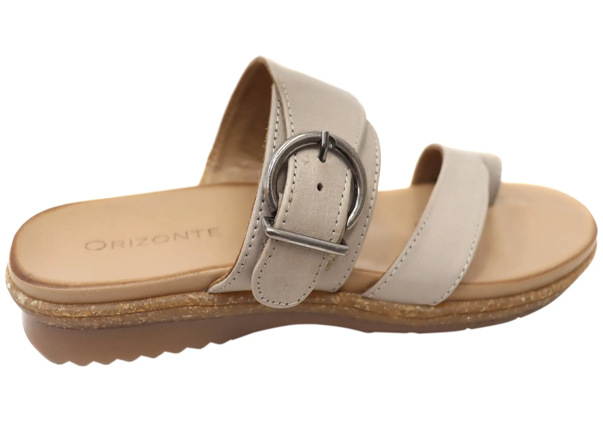 Orizonte Martha Womens European Leather Thongs Sandals