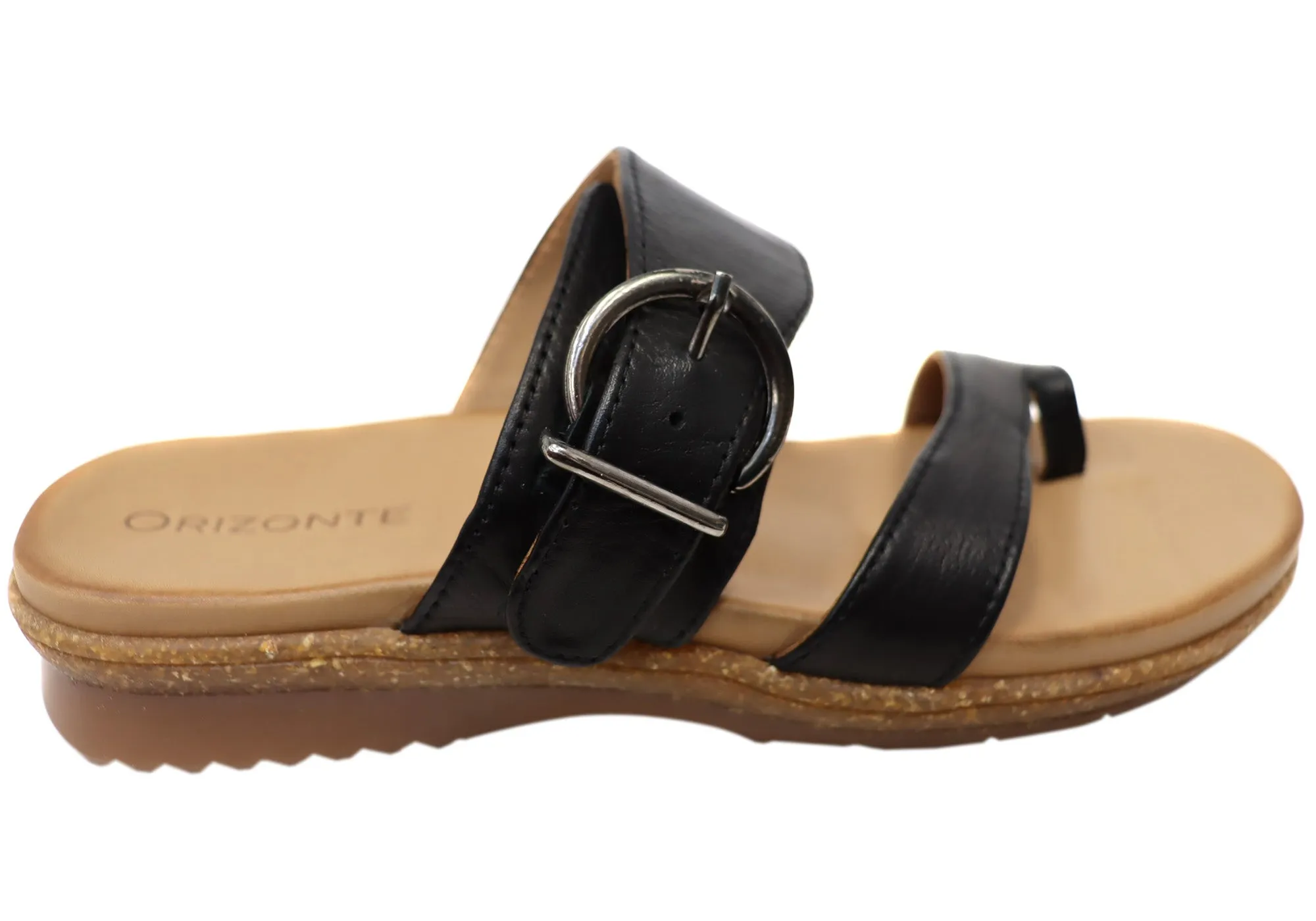 Orizonte Martha Womens European Leather Thongs Sandals