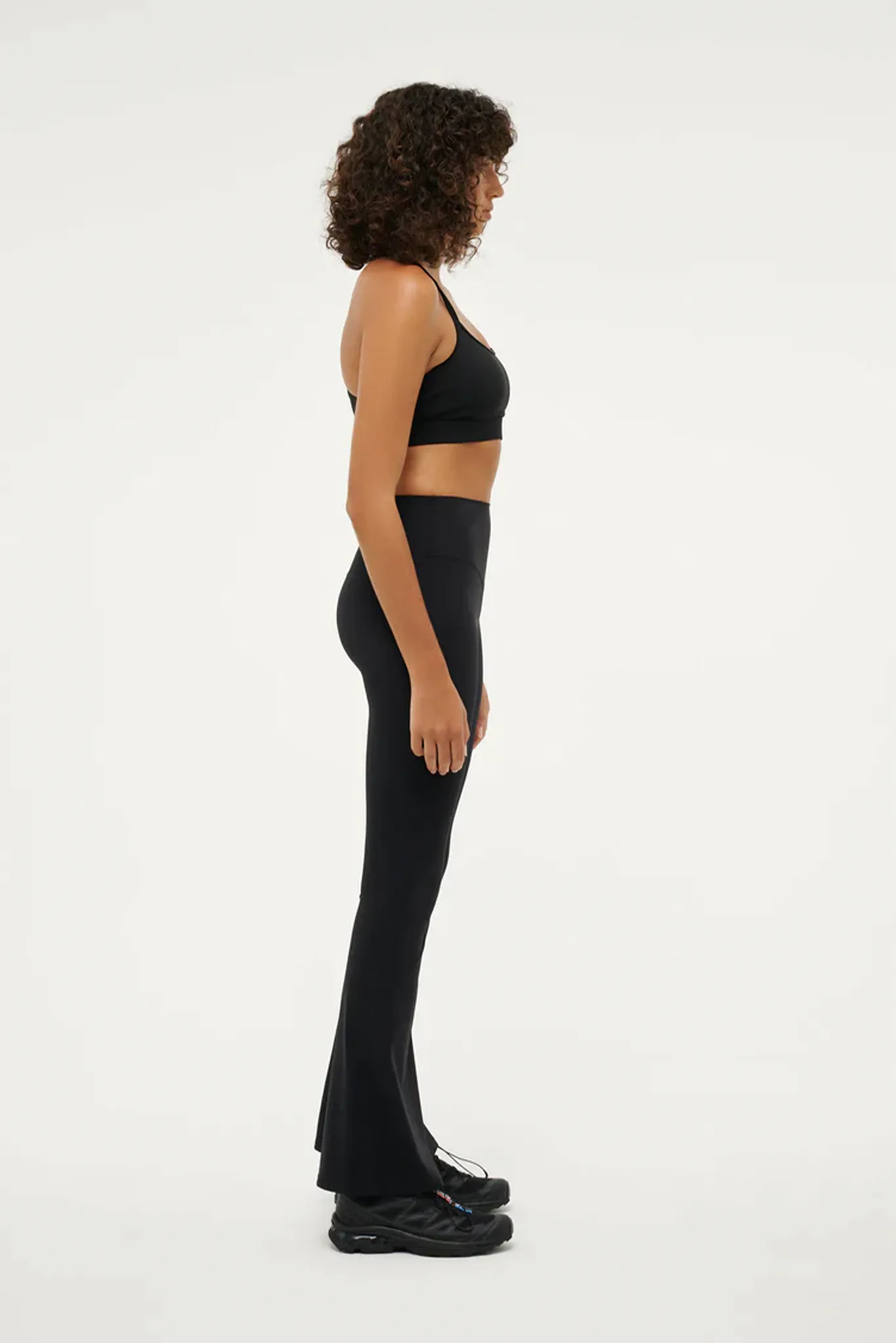 Reform Full Length Flare Legging | Black