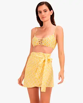 Smiley Daisy Skirt