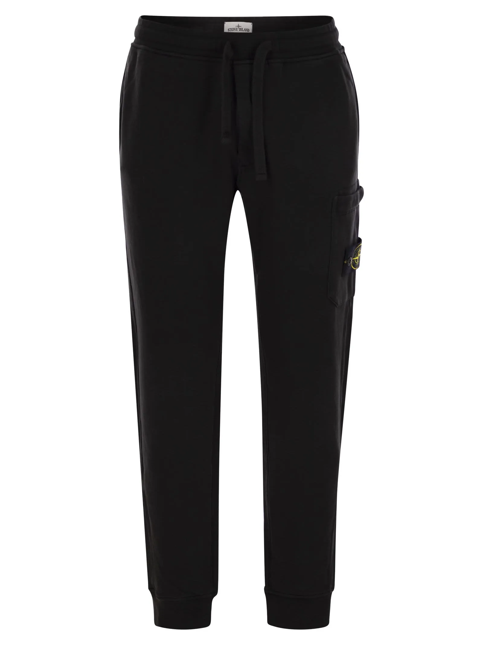 Stone Island Cotton Trousers With Drawstring