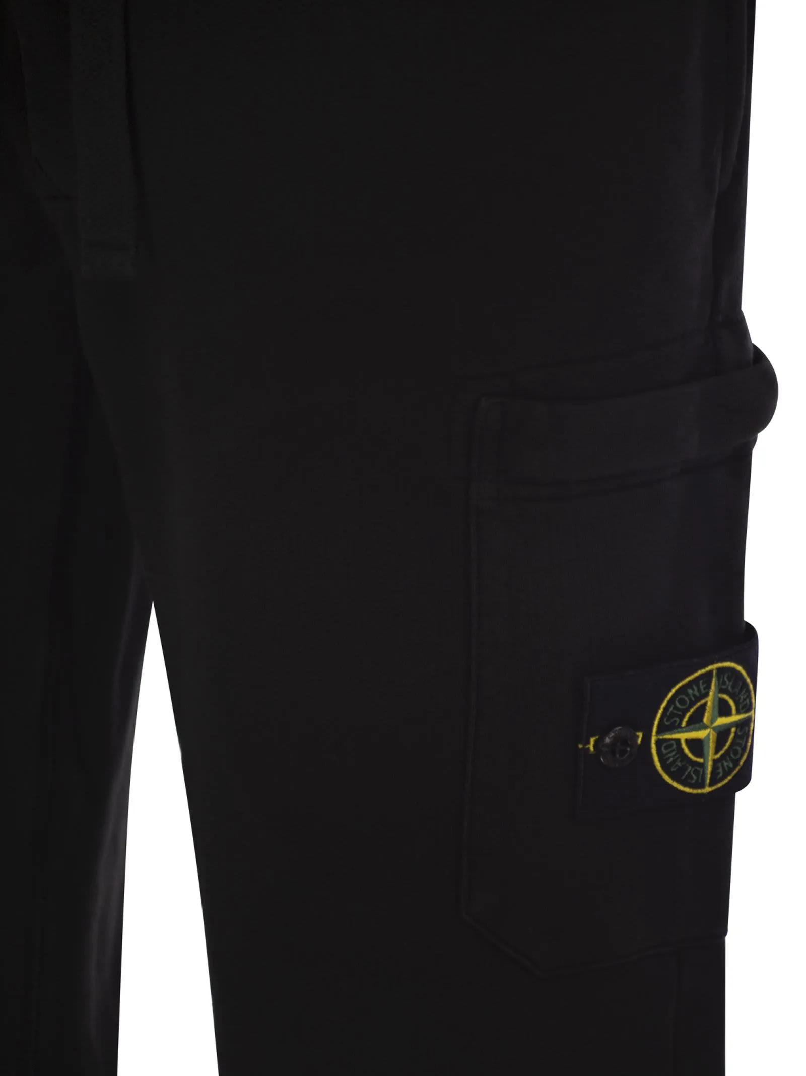 Stone Island Cotton Trousers With Drawstring