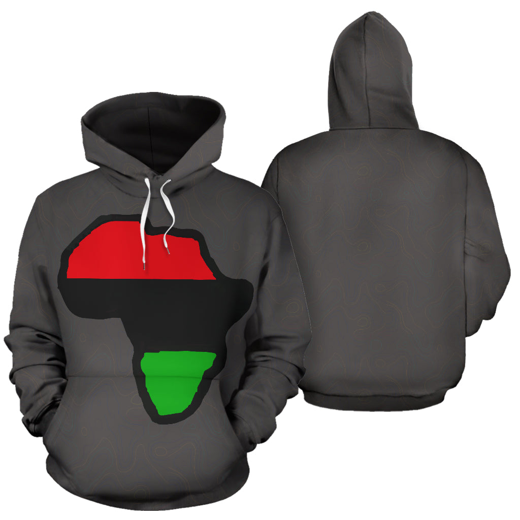 The African Map Hoodie