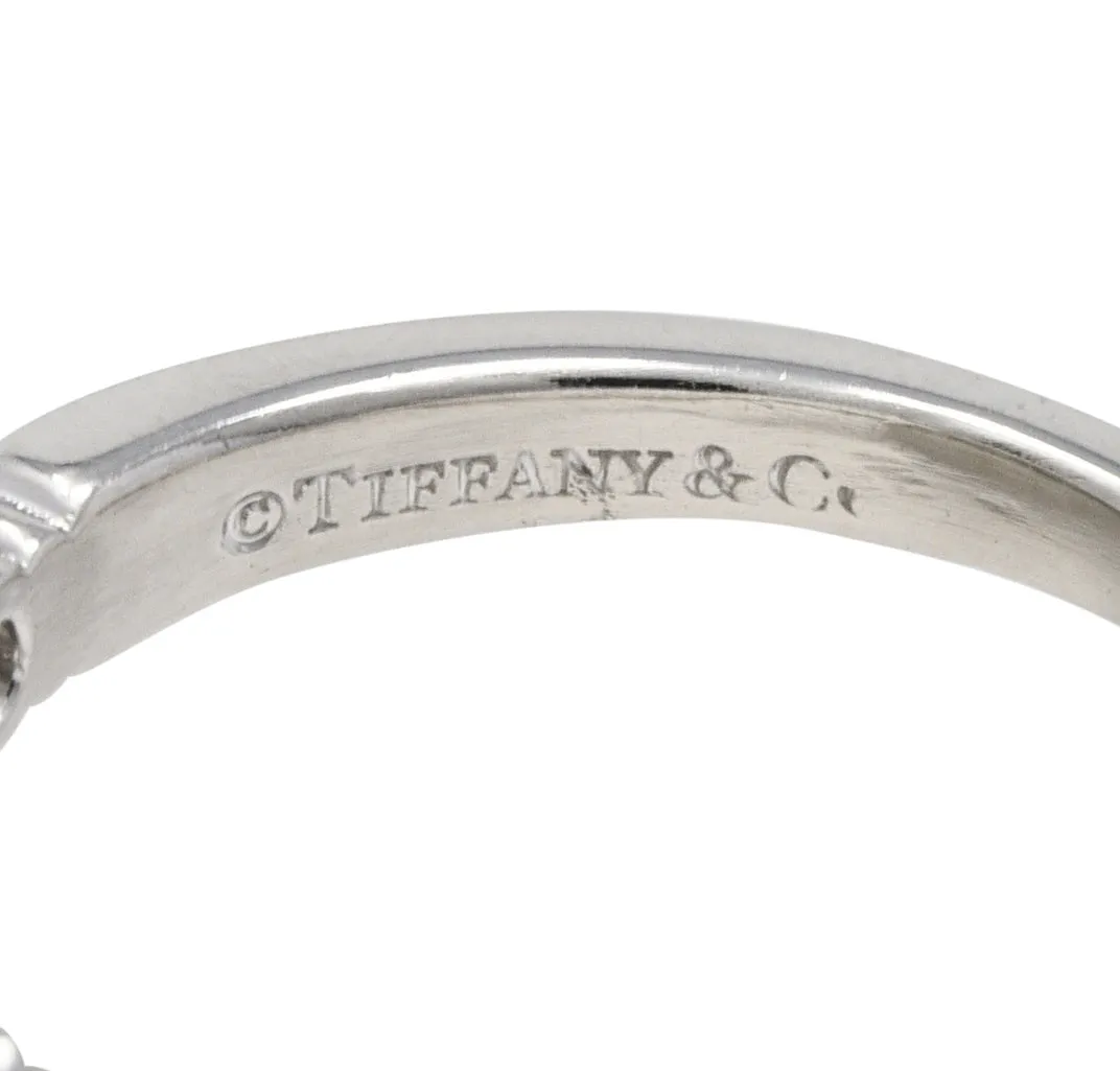 Tiffany & Co. 0.55 CTW Diamond Platinum Wedding Band Ring