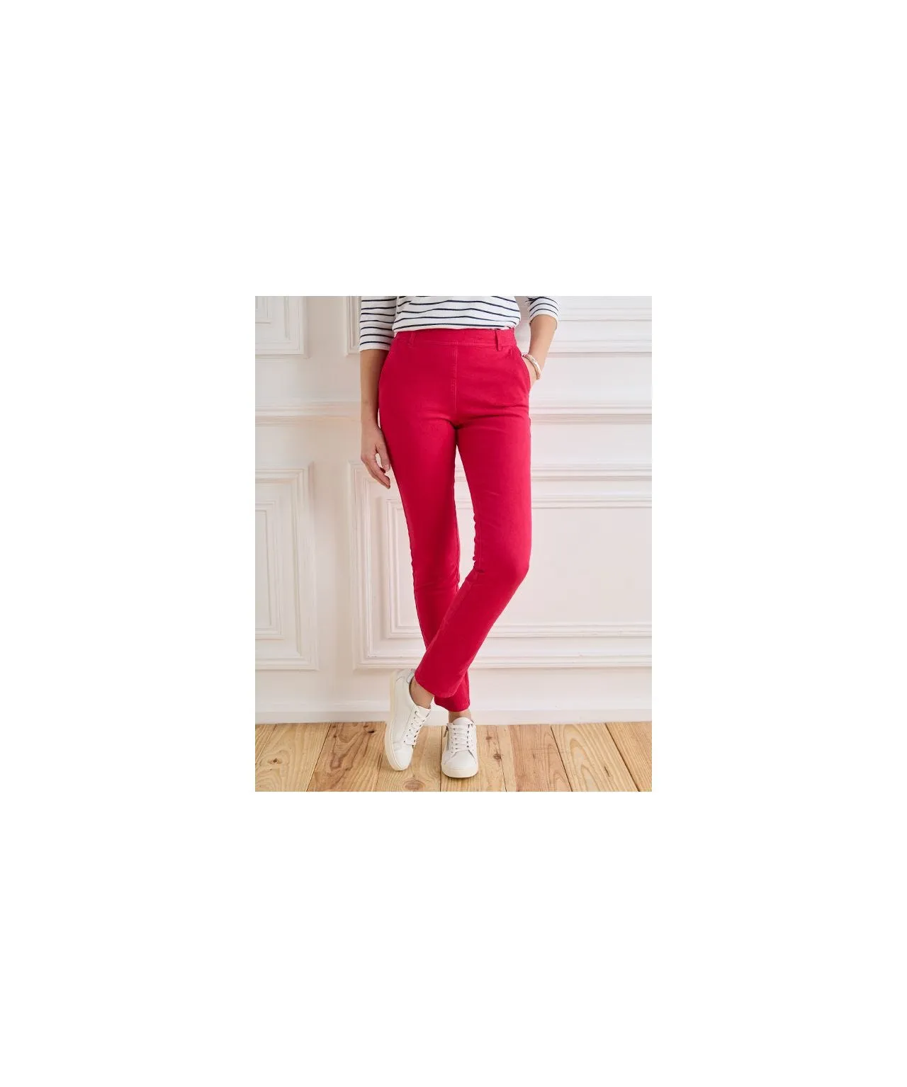 Two-way Stretch Cotton Rich Trousers