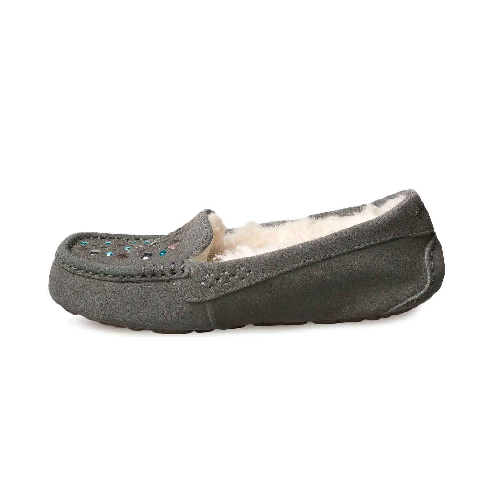 UGG Ansley Stud II Charcoal Slippers - Women's