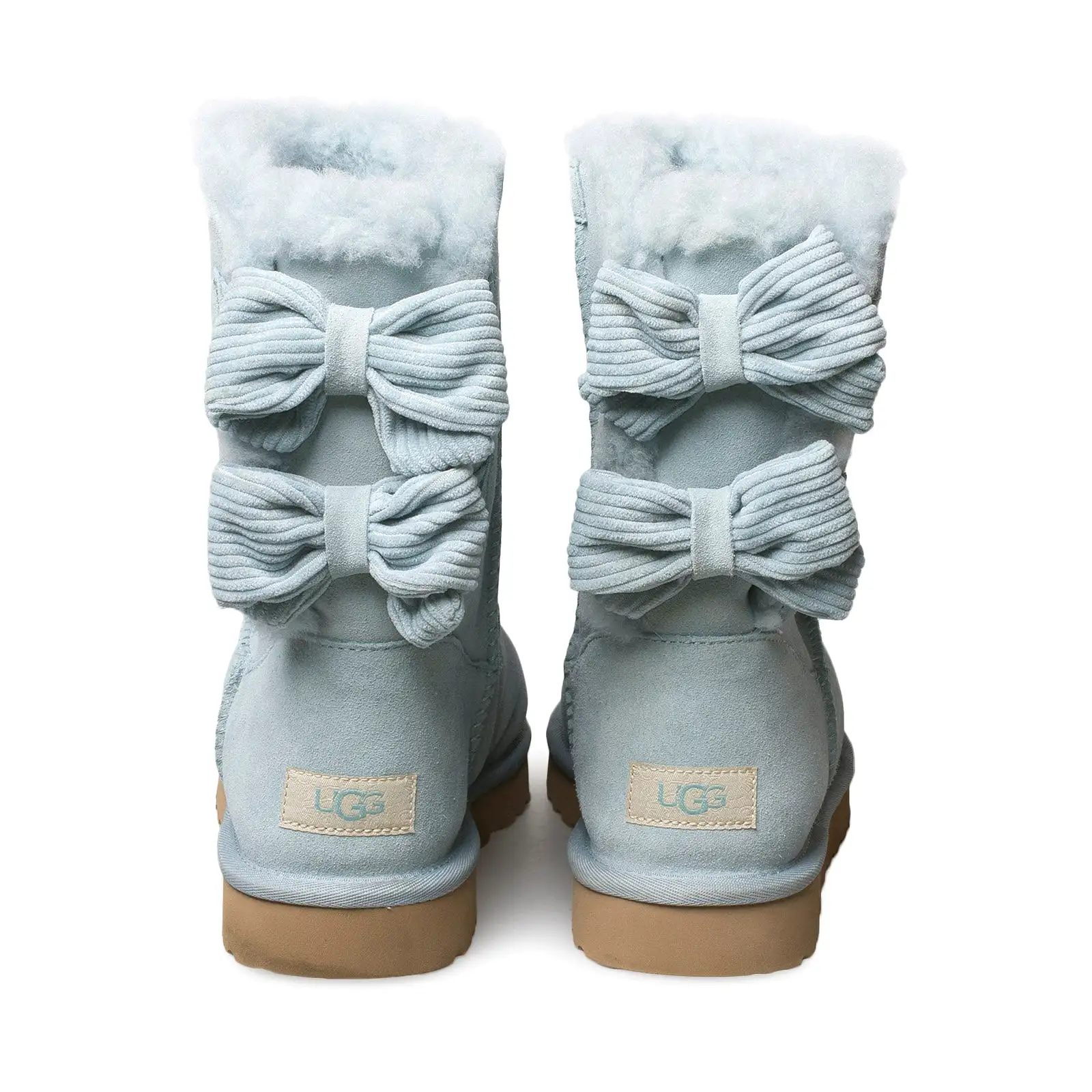 UGG Bailey Corduroy Bow Succulent Boots - Women's