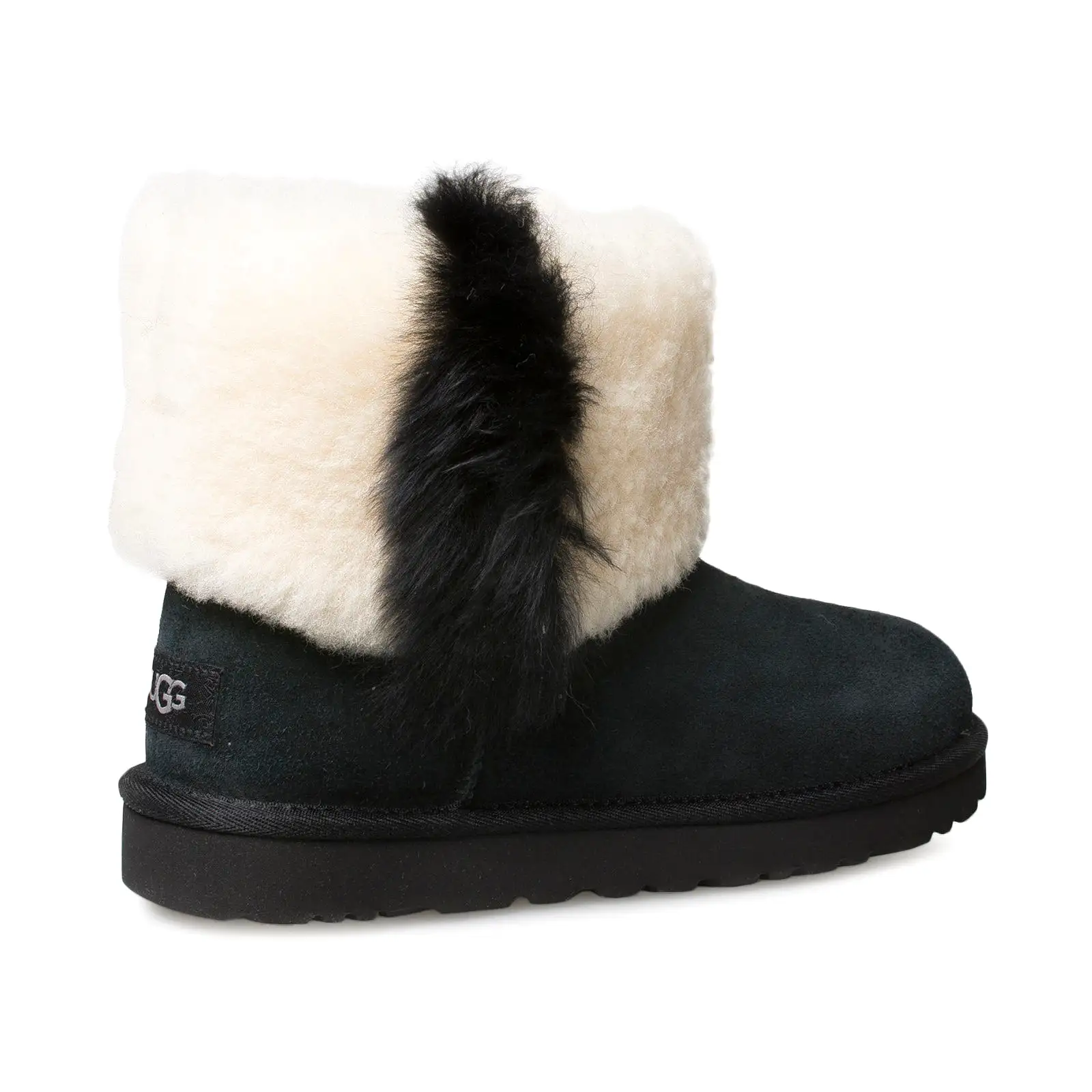 UGG Classic Mini Wisp Black Boots - Women's