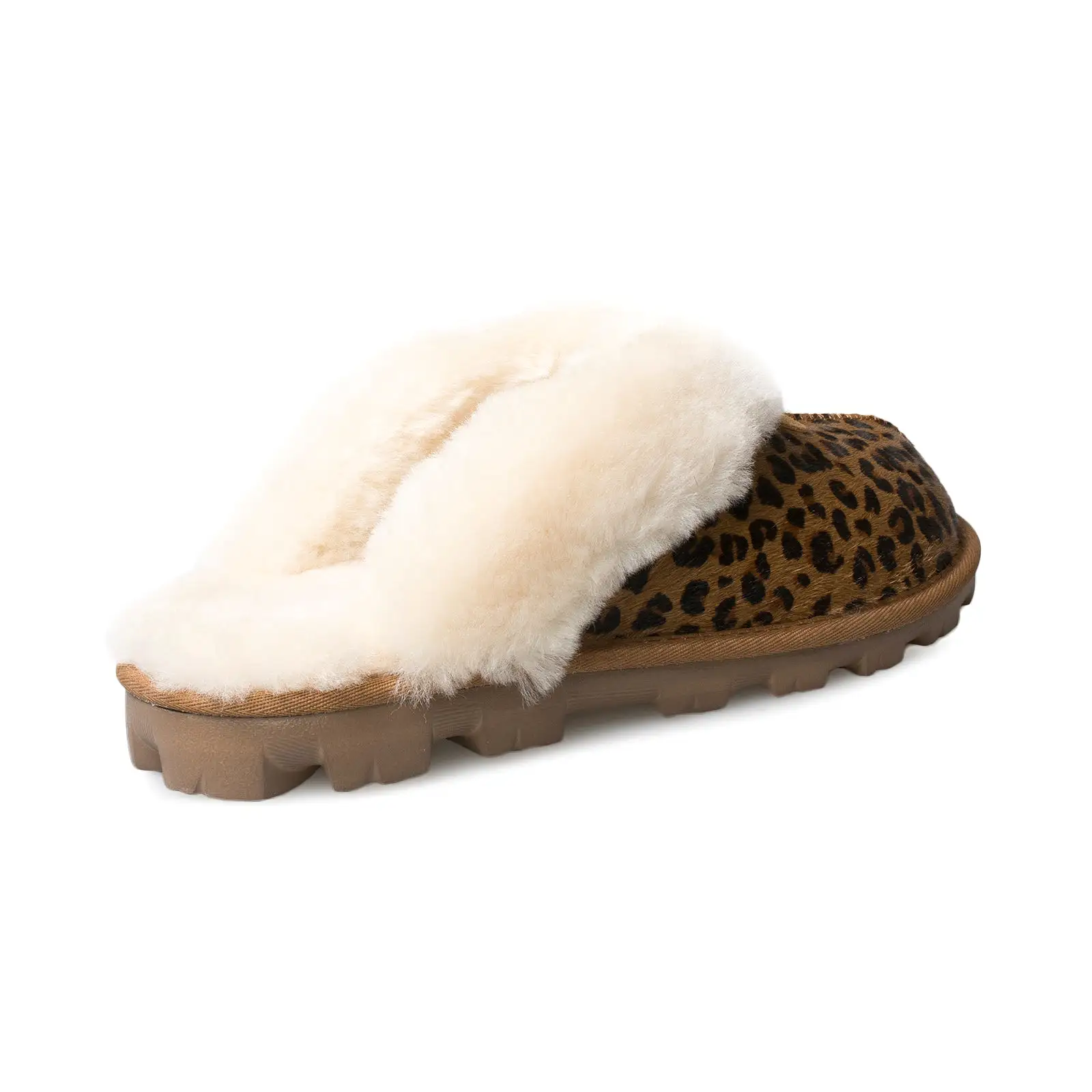 UGG Coquette Leopard Natural Slippers - Women's